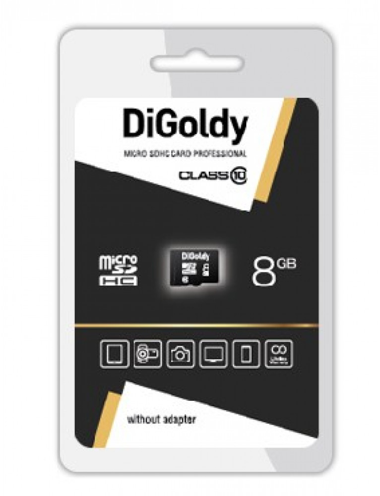 Карта памяти SD 8GB DiGoldy class 10