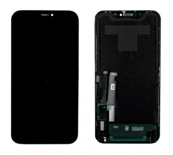Дисплей для iPhone XR Черный OR.модуль в рамке в сборе с тачскрином