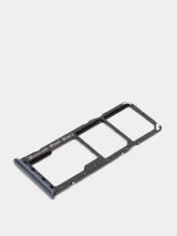 Контейнер SIM Samsung A750 Черный