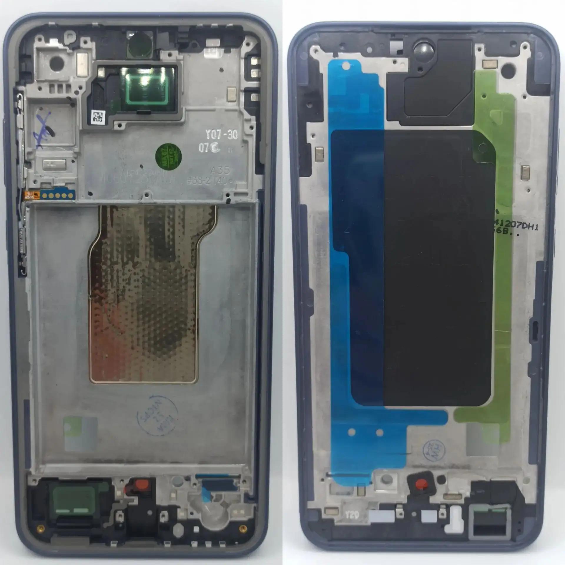 Рамка дисплея для Samsung A356E Синий