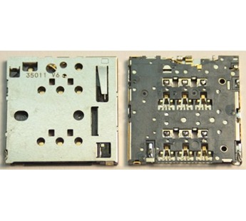 Коннектор SIM Nokia 820/630/630 Dual/502 Dual/503 Dual/730 Dual/X2 Dual №70