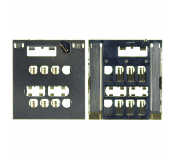 Коннектор SIM Sony LT28i/LT26w  №113