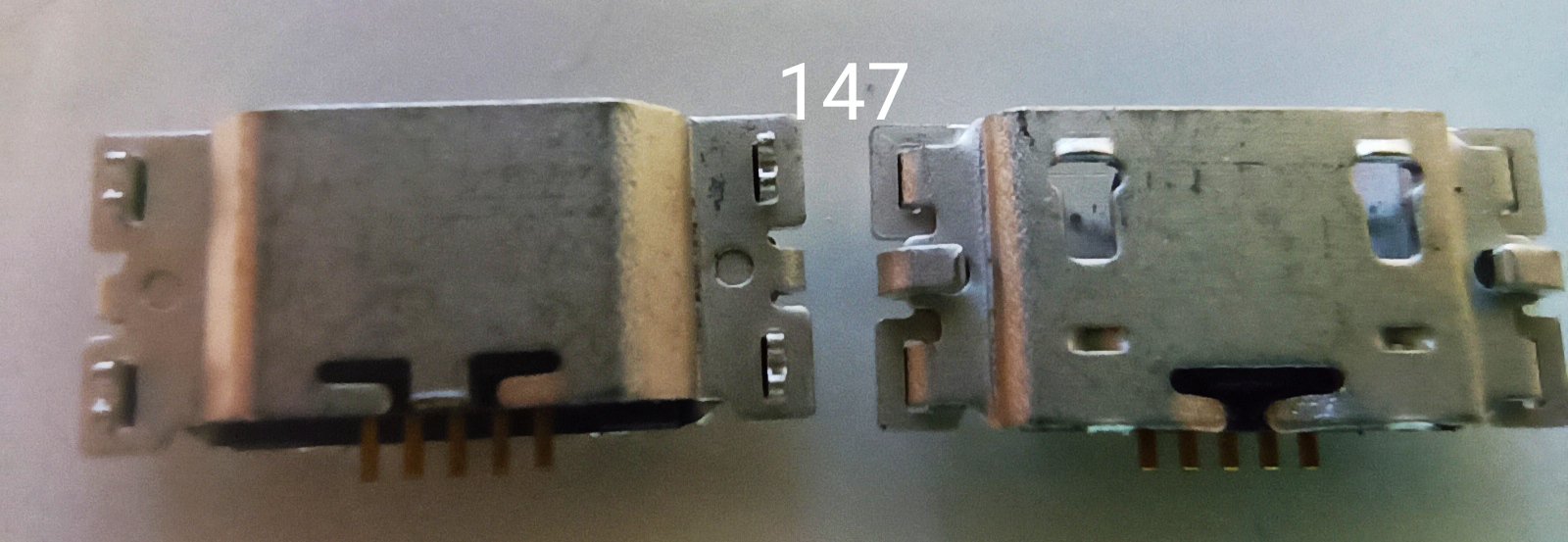 Разъем №147 Micro USB для Micromax X1800 /649/X556/X800/X602/X806/X2814/X2400/Asus ZB551KL