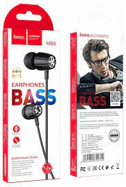 Наушники HOCO M88, Graceful (вакуумные 3.5 mm jack) в ассортименте (белый/черный)