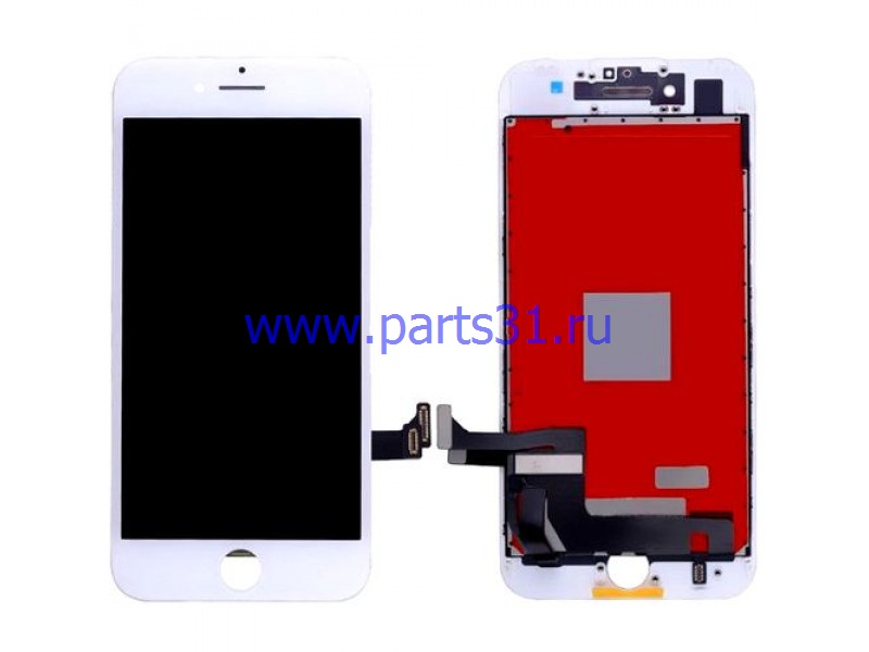 Дисплей для iPhone 7 Белый (Завод Shenchao) модуль в рамке в сборе с тачскрином
