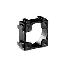 Держатель для сборки аккумуляторов 18650 (1 ячейка, пластик, уп10 шт.)