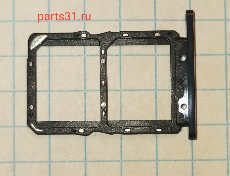 Контейнер SIM для Huawei Honor 20/Nova 5T (YAL-L21/YAL-L41) / Honor 20S Черный