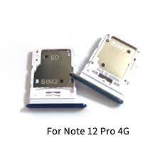 Контейнер SIM для Xiaomi Redmi Note 12 Pro 4G Черный