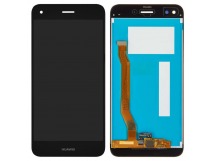 Дисплей для iPhone 15 Pro Max (A3106) в сборе с тачскрином Черный – (Soft OLED, Full HD, 120 Гц) (с верификацией = JCID с привязкой без ошибки)