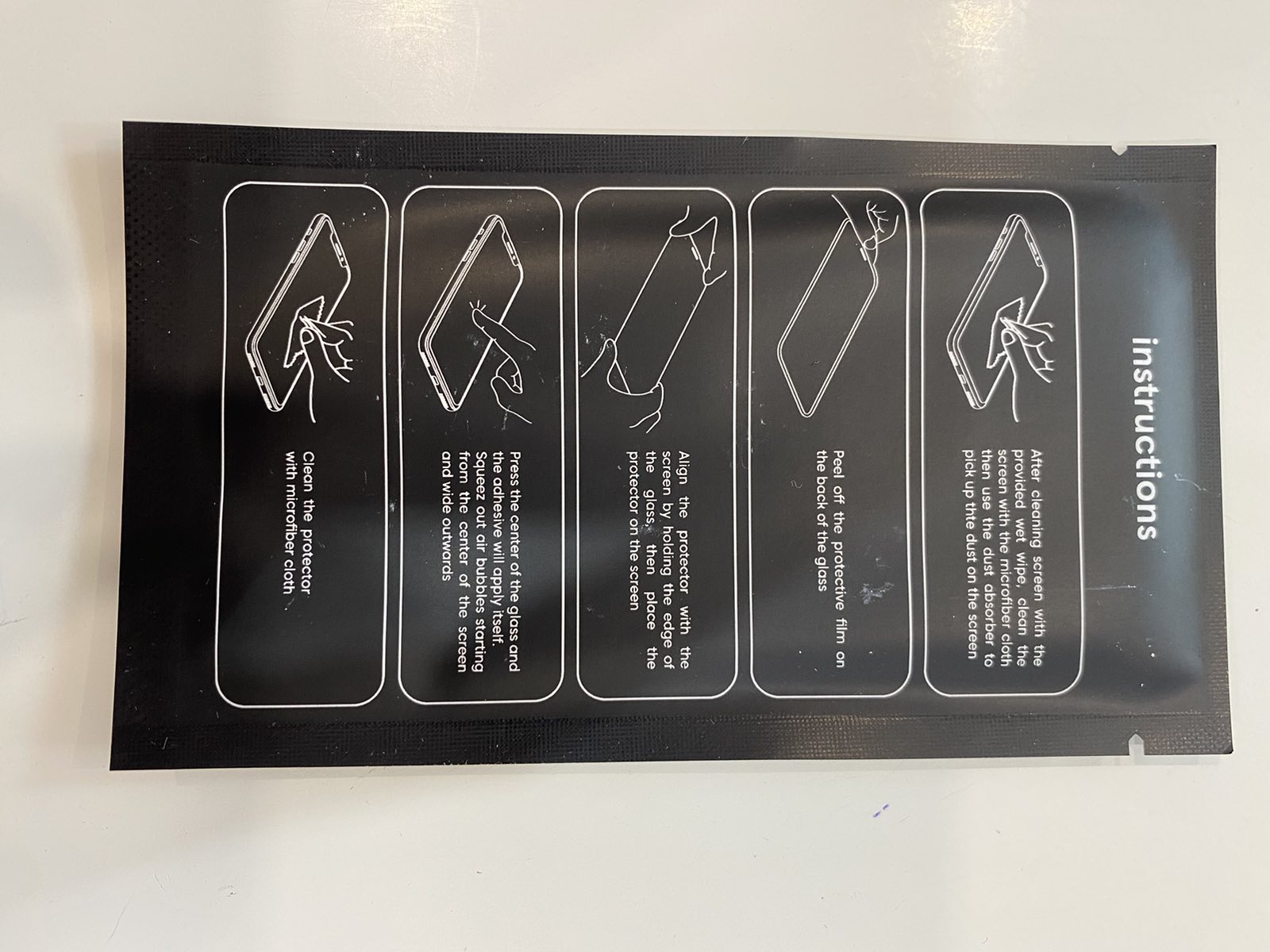 Салфетки для протирки дисплеев (80*80 мм, 2шт.)