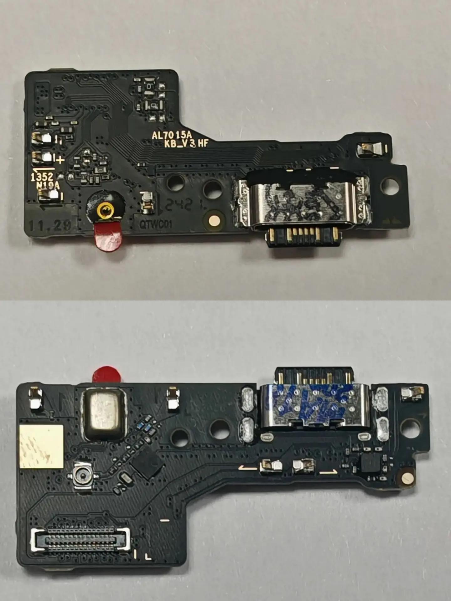 Шлейф для Xiaomi Poco M6 4G / Redmi 13 4G плата системный разъем/микрофон OR