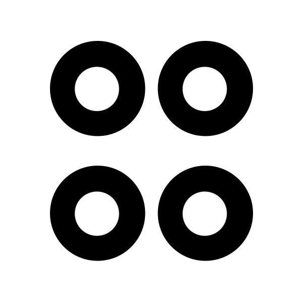 Стекло камеры для Huawei Honor X8 (TFY-LX1) (комплект 4 шт.) Черный