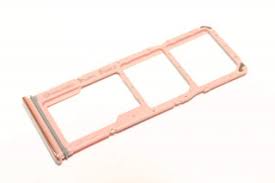 Контейнер SIM Samsung A920F /A9S (A9 2018) Розовый