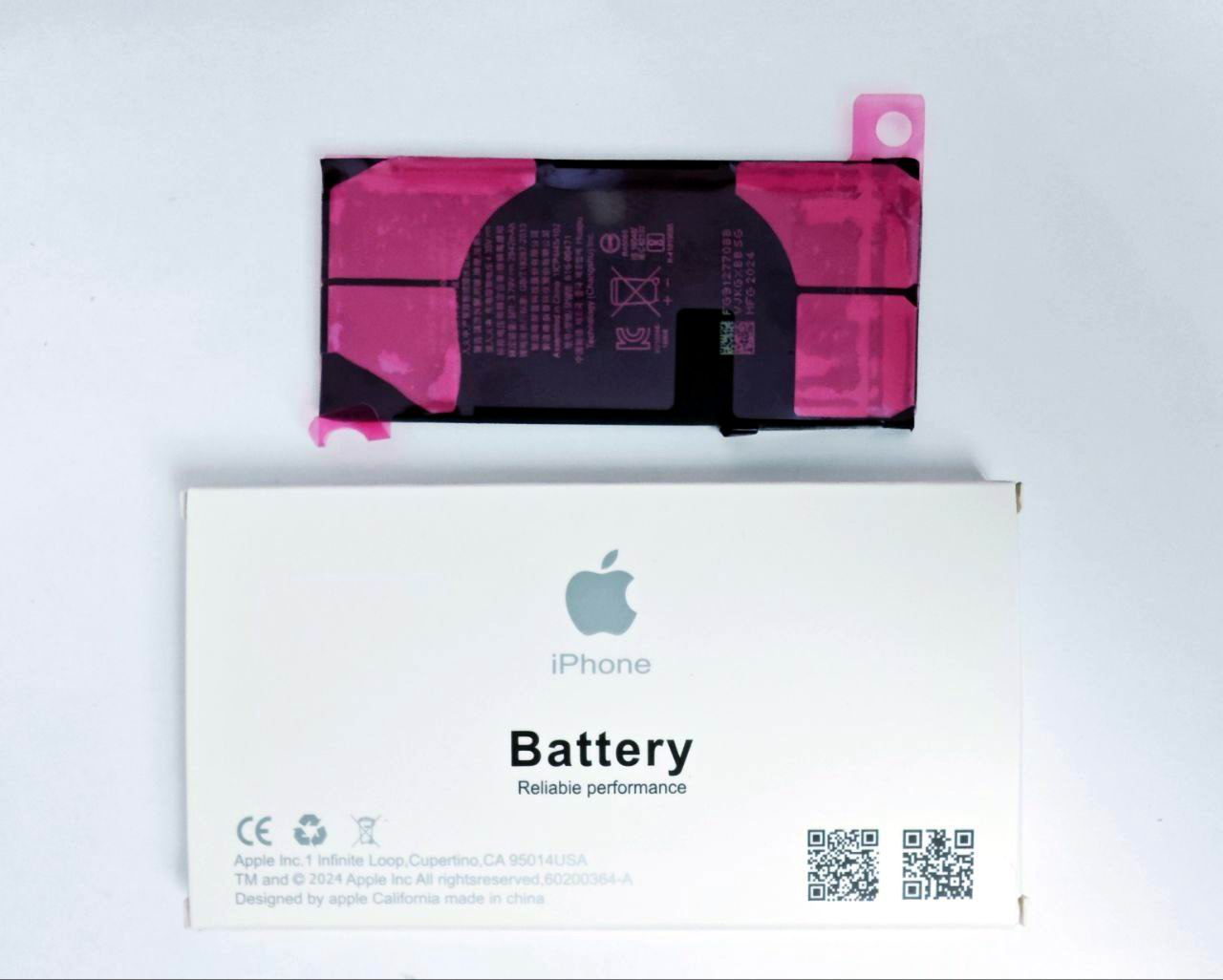 Аккумулятор для iPhone XR – Original ( бел.коробка с яблочком+ скотч АКБ )