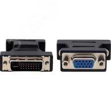 Переходник DVI-I (F) – VGA (M) Черный