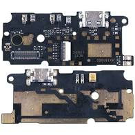 Шлейф для Xiaomi Redmi 4 плата на системный разъем/микрофон