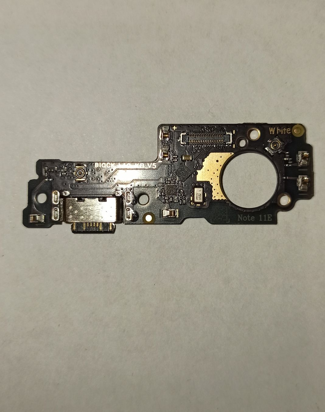 Шлейф для Xiaomi Poco M4 5G / Poco M5 плата системный разъем/микрофон