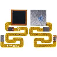 Шлейф для Xiaomi Redmi Note 4X сканер отпечатка пальцев Черный