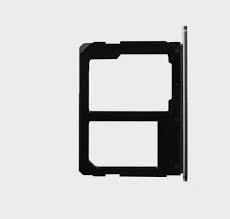 Контейнер SIM Samsung A310F/A510F (A3 2016/A5 2016) Черный
