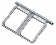 Контейнер SIM Samsung G920FD  (S6 Duos) Черный