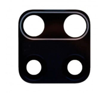 Стекло камеры для Xiaomi Redmi Note 9 / Note 9s черное