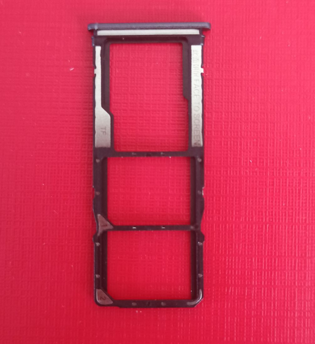 Контейнер SIM для Xiaomi Redmi 9 Серый