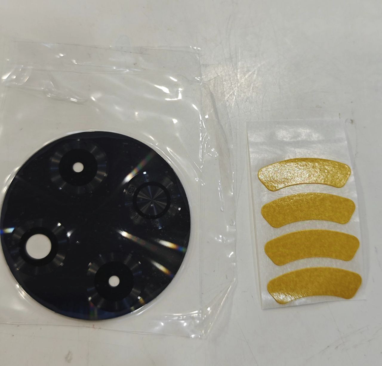 Стекло камеры для Tecno Camon 30 4G/5G (CL6/CL7) Черный