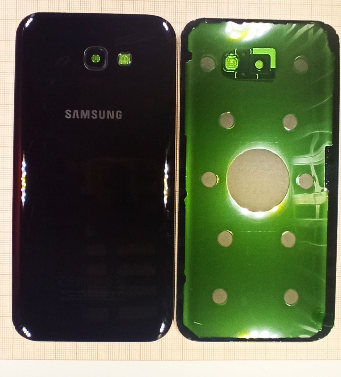 Задняя крышка для Samsung A720 Черный