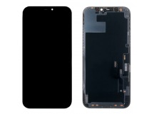 Дисплей для iPhone 12/12 Pro (A2403/A2407) в сборе с тачскрином Черный – (Hard OLED) (площадка под I