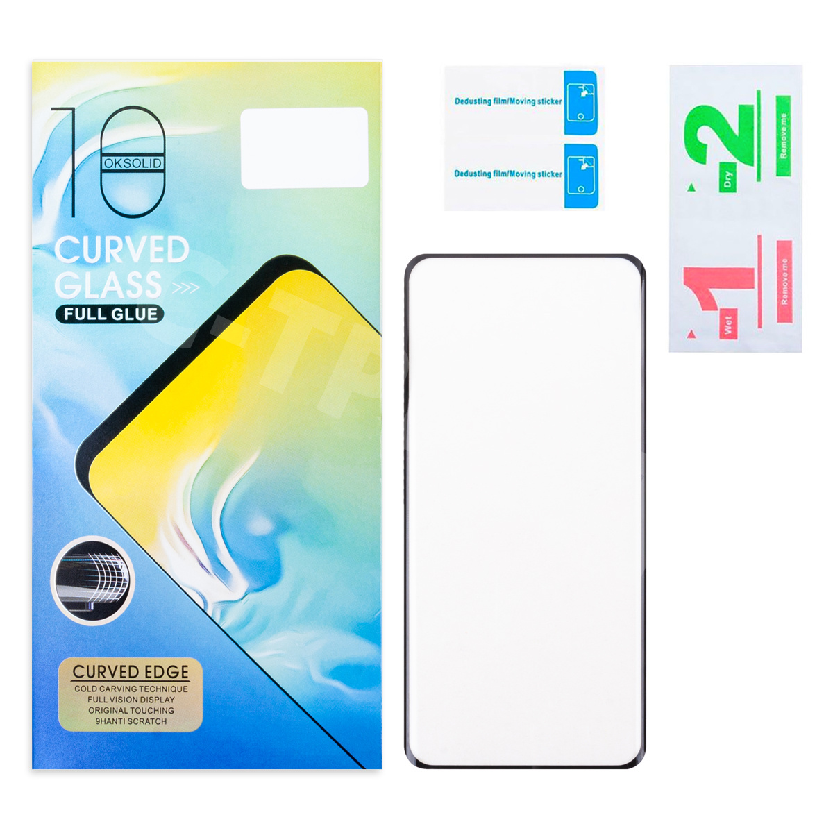 Защитное стекло “Премиум” для Xiaomi 12/12X Черный