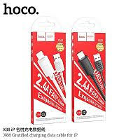 Кабель USB – Lightning ( 8 pin для iPhone ) Hoco X88 Черный/Белый