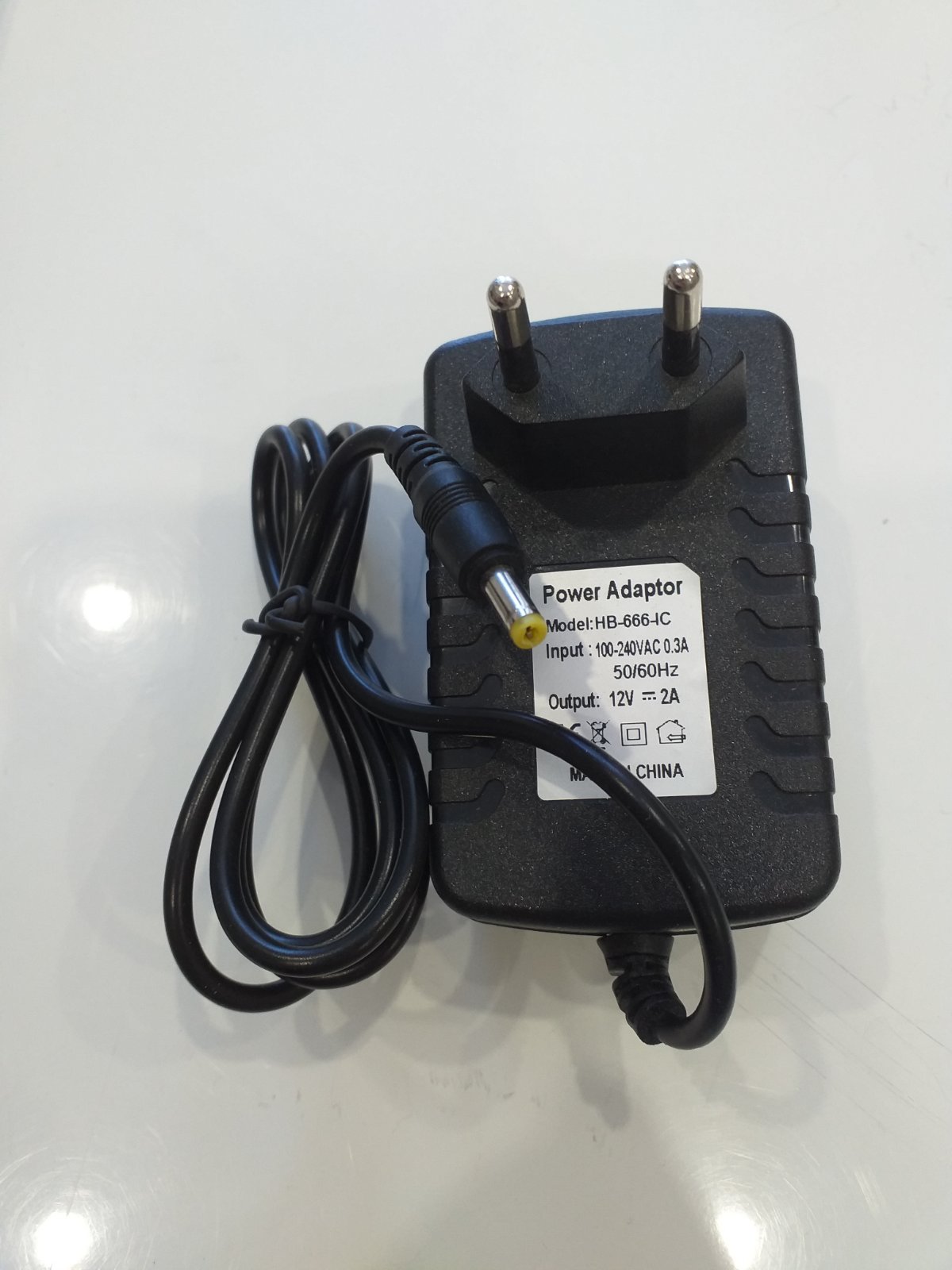 Блок питания сетевой 15V, 1.2A (4.0*1.7) для станции Яндекс мини 2 Черный