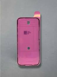 Скотч задней крышки для iPhone 15 Pro (A3102) – OR трехслойный красный водонепроницаемый