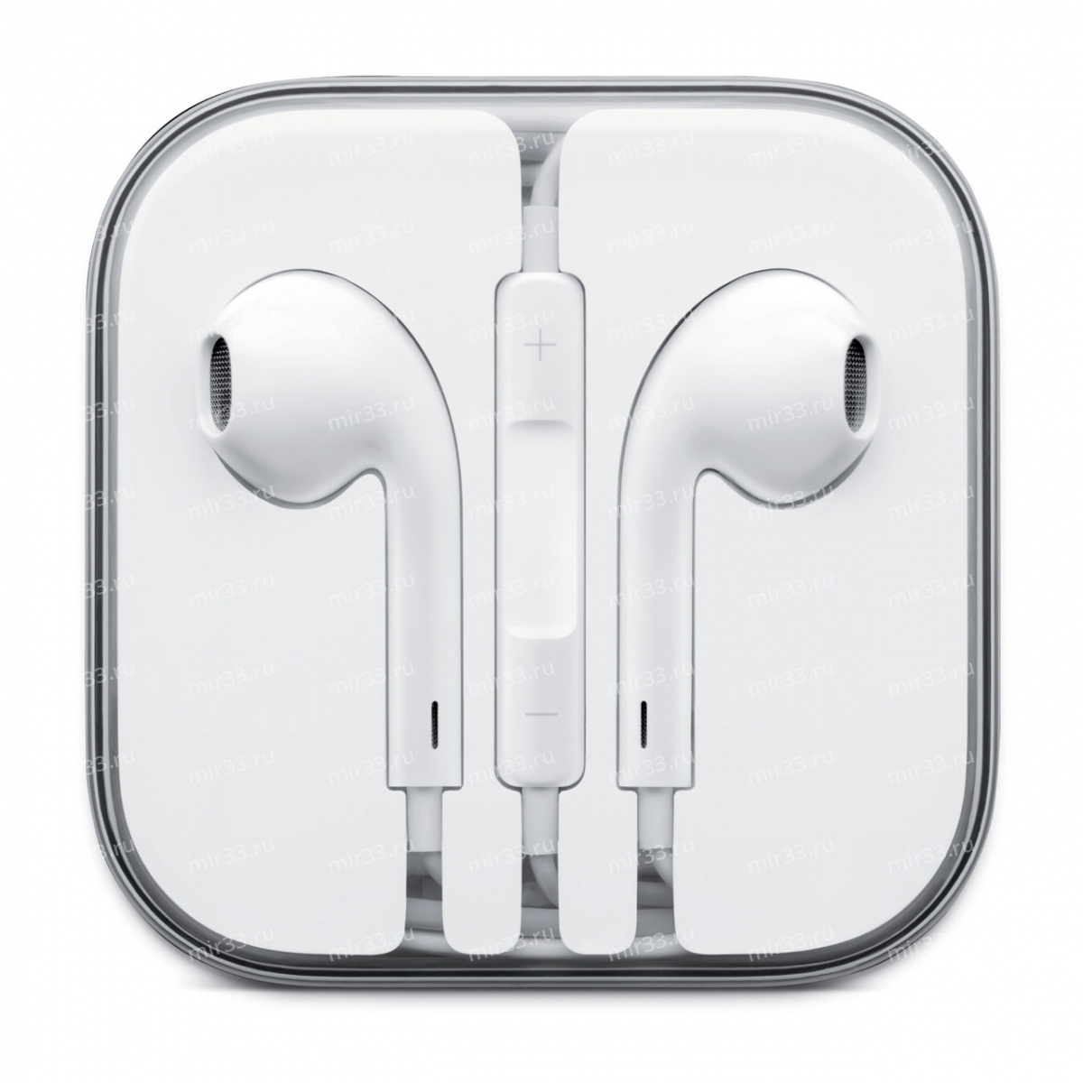 Наушники для iPhone (вкладыши,3.5 mm jack) белый