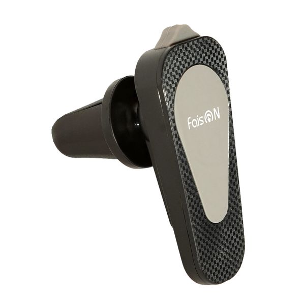 Держатель авто на дефлектор обдува, магнитный FaisON, H-X15, Magnet, чёрный