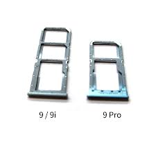 Контейнер SIM для Realme 9 Pro (RMX3472) Черный