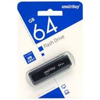 USB-флеш 64GB  (USB 3.0) Smart Buy LM05 Черный