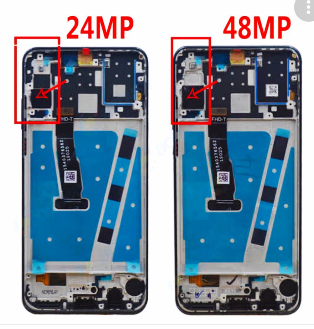 Рамка дисплея для Huawei P30 Lite (24MP) Синяя