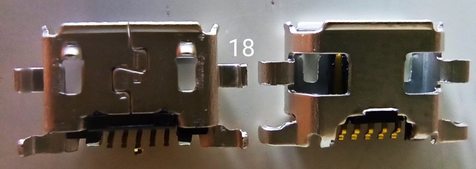 Разъем №18 Micro USB для Fly IQ446/IQ442/IQ453/IQ4412