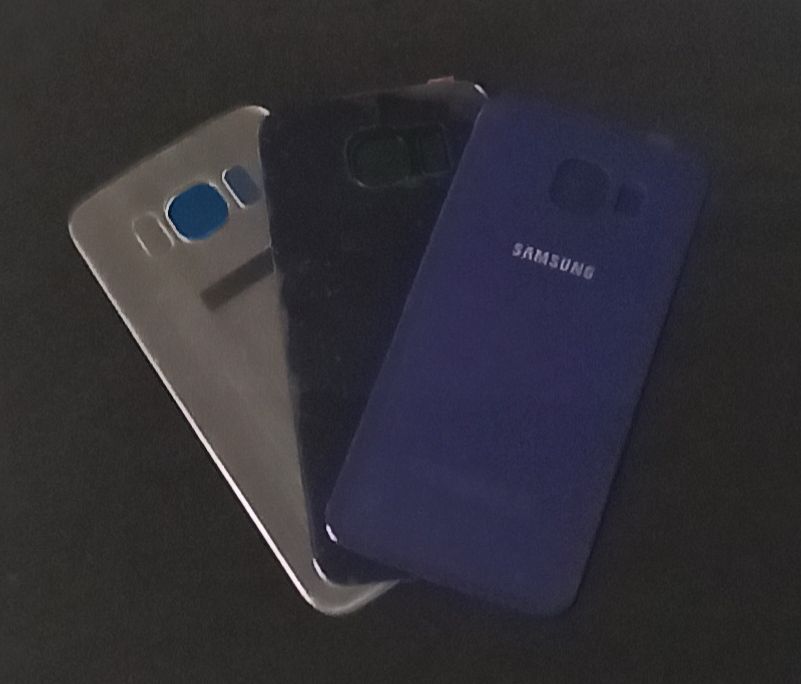 Задняя крышка для Samsung G925 (S6 Edge) Cиний