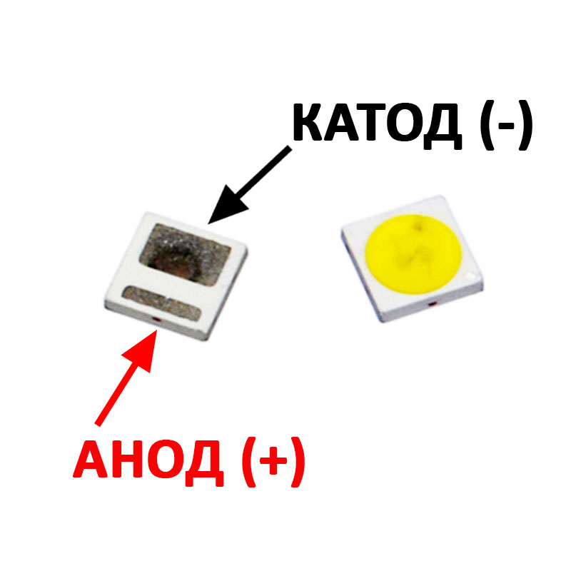 Светодиод для ремонта LED подсветки TV – SMD 3030 6V 2W Холодный Белый (комплект 10шт.)