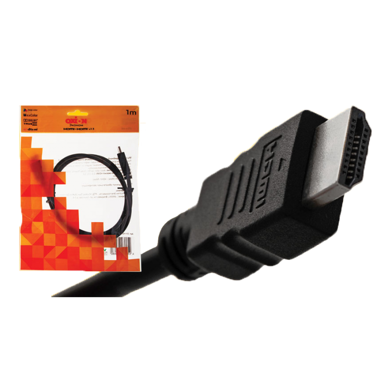Кабель HDMI – micro HDMI OXION (1.0м), версия 1.4, серия”Люкс”