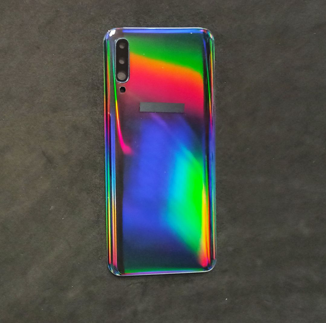 Задняя крышка для Samsung A505 (A50) Черный – OR (есть стекло камеры)