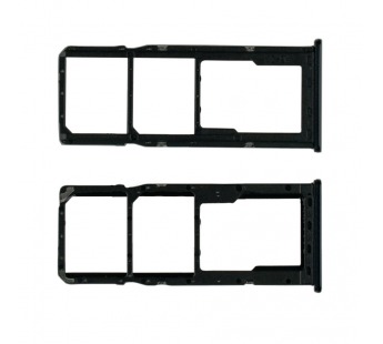 Контейнер SIM Samsung A217F (A21s) Черный