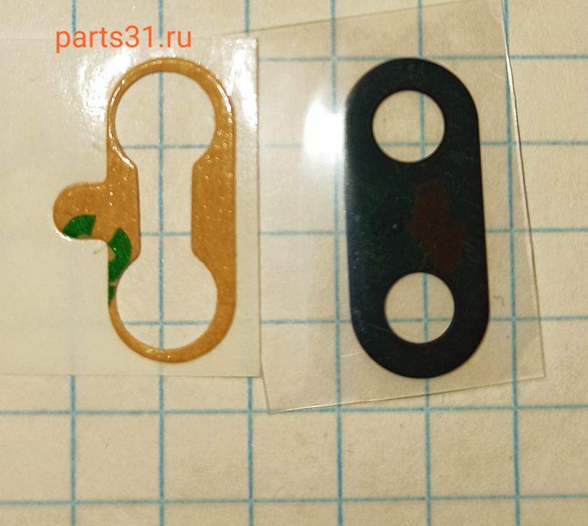 Стекло камеры для Huawei Y7 2019 (DUB-LX1) Черный