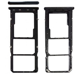 Контейнер SIM Samsung A105F (A10) Черный