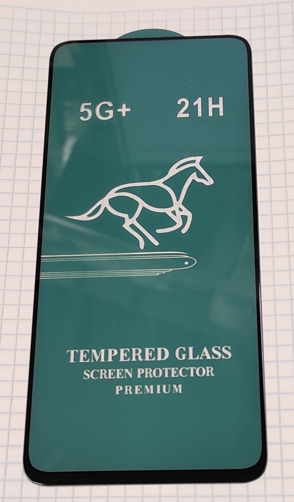 Защитное стекло “Полное покрытие” Xiaomi Poco M2 Pro, HORSE черный