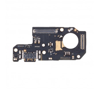 Шлейф для Xiaomi Redmi Note 12 4G (23021RAA2Y) плата на системный разъем/микрофон – Премиум