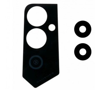 Стекло камеры для Tecno Pova Neo 2 (комплект 2 шт.) Черный