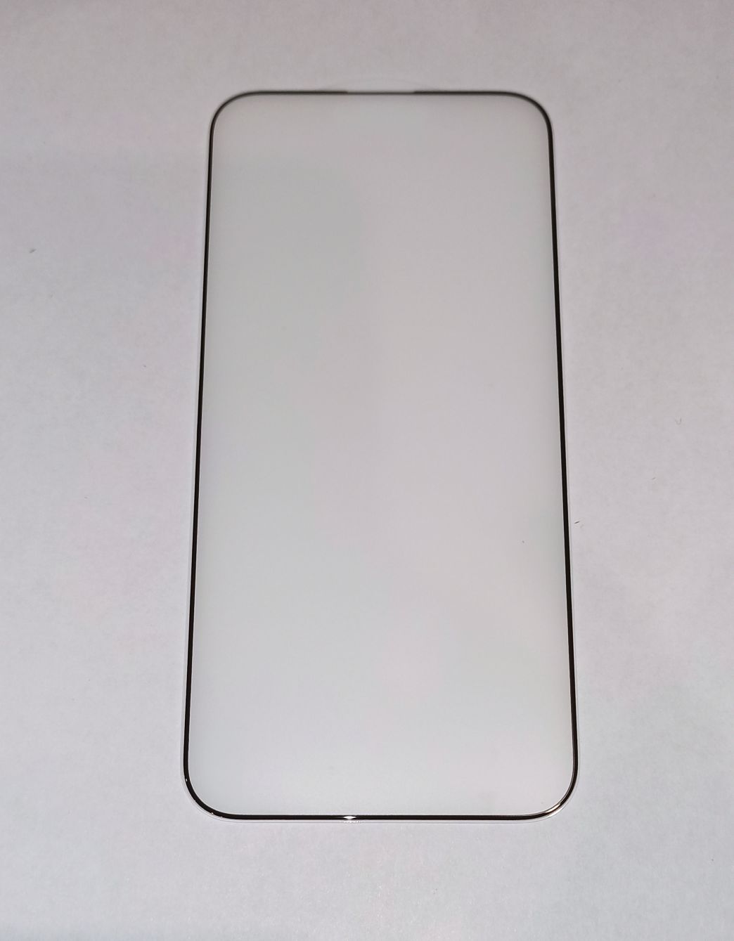 Защитное стекло для iPhone 15 Pro Max “Матовое” Черный (Закалённое, полное покрытие)